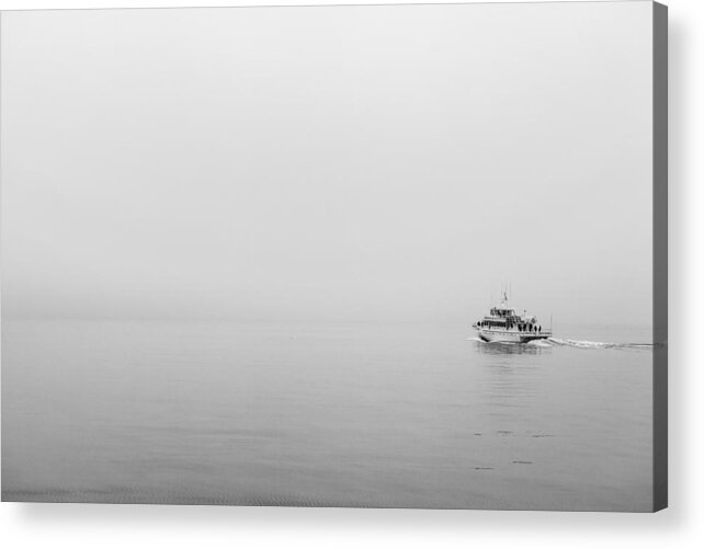 Art Acrylic Print featuring the photograph Into the Fog by Jon Glaser