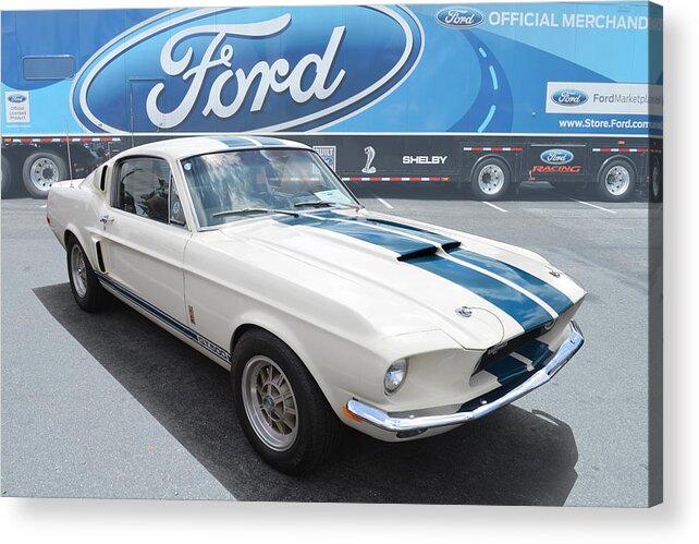 Ford Acrylic Print featuring the photograph Shelby GT500 by Bill Dutting