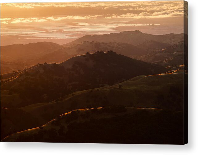 Bay Area Acrylic Print featuring the photograph Silicon Valley by Francesco Emanuele Carucci