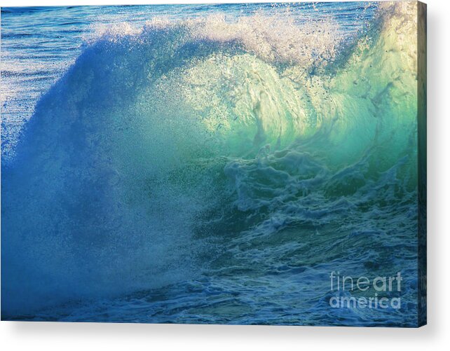 La Jolla Acrylic Print featuring the photograph Southern Curl by Marco Crupi