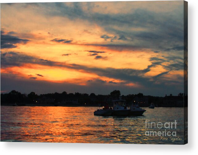 Sunset Acrylic Print featuring the photograph Sweeter For This by Xine Segalas