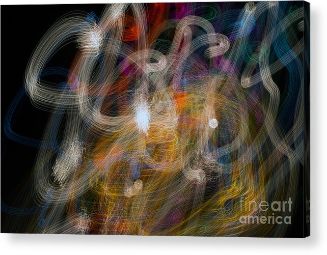 Abstract Acrylic Print featuring the photograph Toccata 1 by Gerald Grow