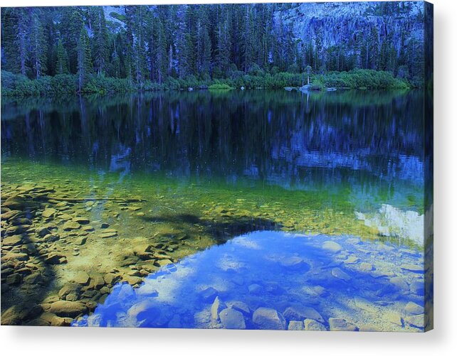 Lake Tahoe Acrylic Print featuring the photograph Welcome to Eagle Lake by Sean Sarsfield