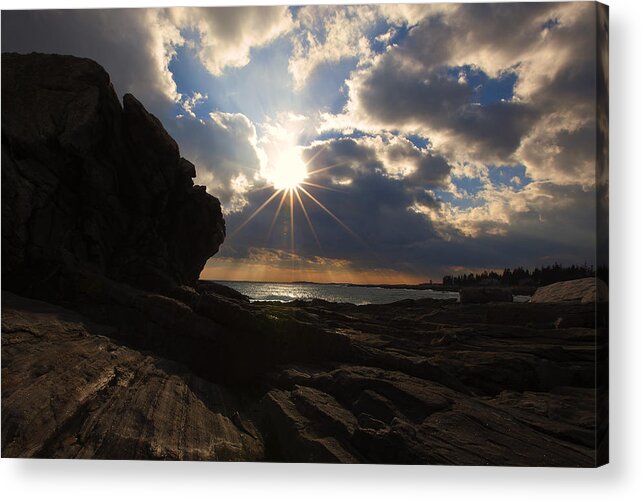 Sunset Acrylic Print featuring the photograph Day's End by Sara Hudock
