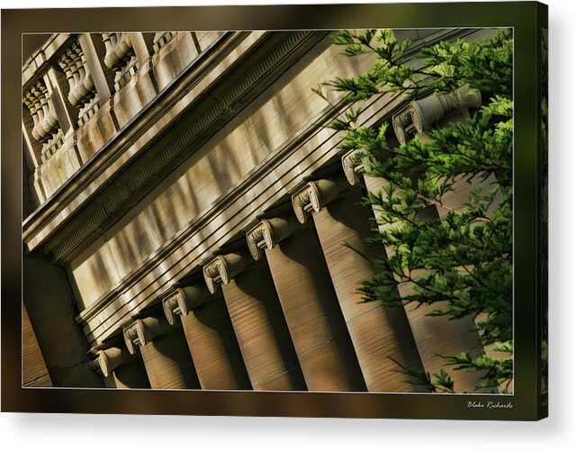 Art Photography Acrylic Print featuring the photograph Pillars by Blake Richards