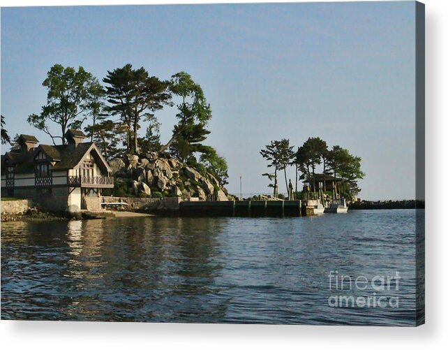 House Acrylic Print featuring the photograph Such A Lovely Place by Xine Segalas