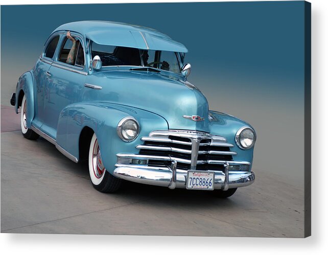 Chevrolet Acrylic Print featuring the photograph Stylemaster #1 by Bill Dutting