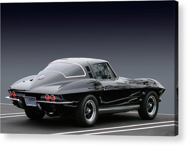 1964 Acrylic Print featuring the photograph 1964 Corvette Coupe by Bill Dutting