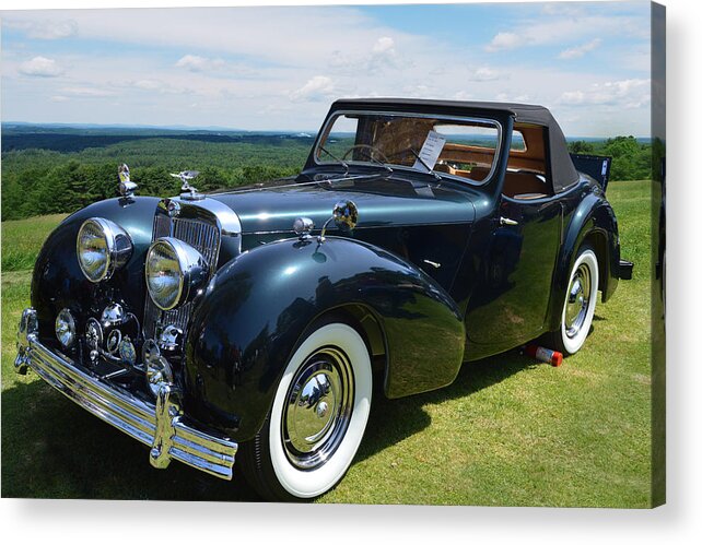 Triumph Acrylic Print featuring the photograph 47 Triumph 1800 by Bill Dutting