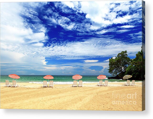 Beach Day At Red Frog Beach Acrylic Print featuring the photograph Beach Day at Red Frog Beach Panama by John Rizzuto