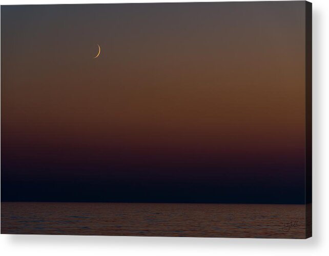 Lake Superior Acrylic Print featuring the photograph Cestial Falcate by Doug Gibbons