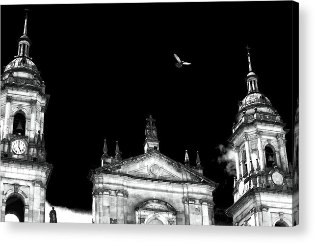 John Rizzuto Acrylic Print featuring the photograph Colombian Cathedral by John Rizzuto