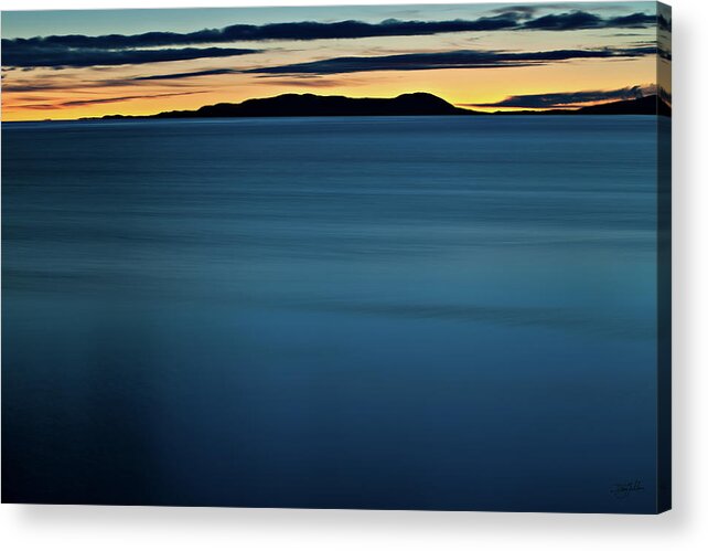 Evening Acrylic Print featuring the photograph Cool Pic Island by Doug Gibbons