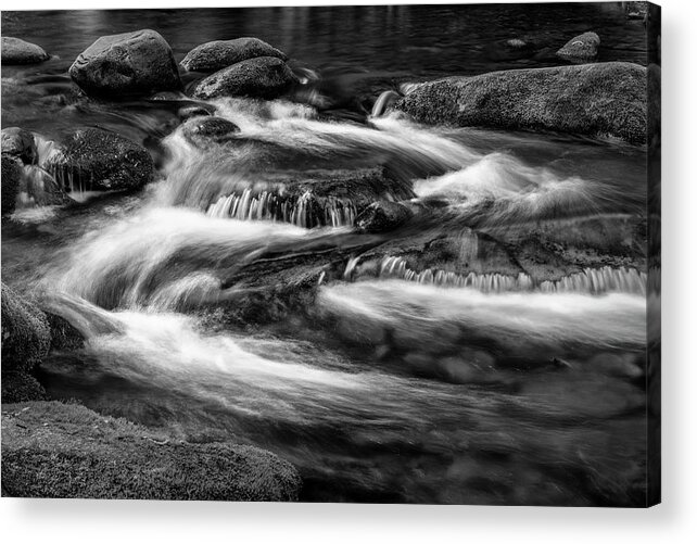 Art Acrylic Print featuring the photograph Following the Current by Jon Glaser