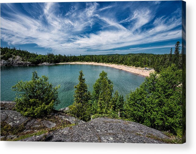 Canada Acrylic Print featuring the photograph Horse Shoe Bay by Doug Gibbons