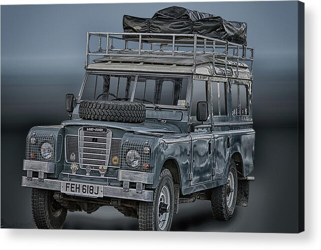 Land Rover Acrylic Print featuring the photograph Land Rover by Bill Dutting