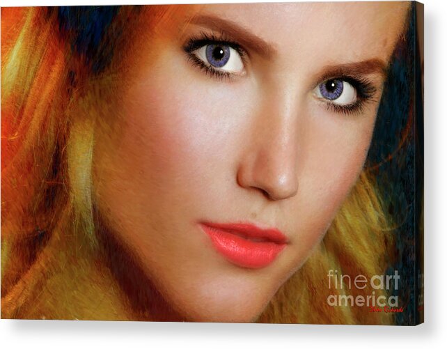  Acrylic Print featuring the photograph Laura Goessl A Closer Look by Blake Richards
