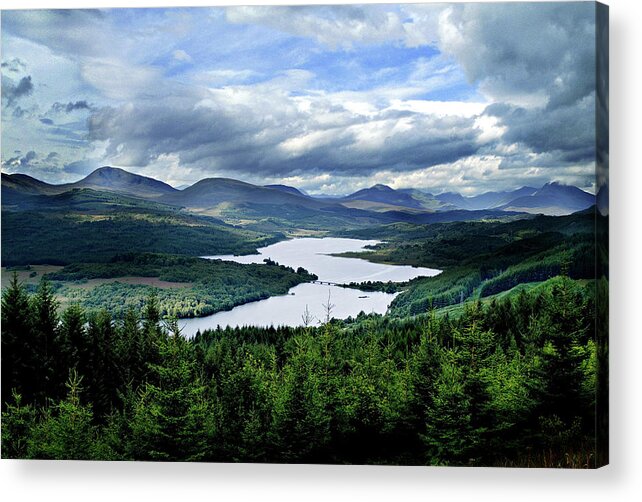 Loch Garry Acrylic Print featuring the photograph Loch Garry by Bud Simpson