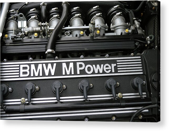 Bmw Acrylic Print featuring the photograph M Power by Bill Dutting