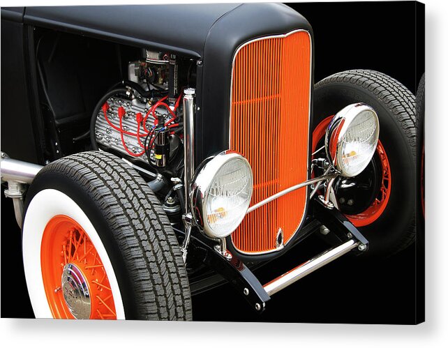 1932 Acrylic Print featuring the photograph Orange grill by Bill Dutting