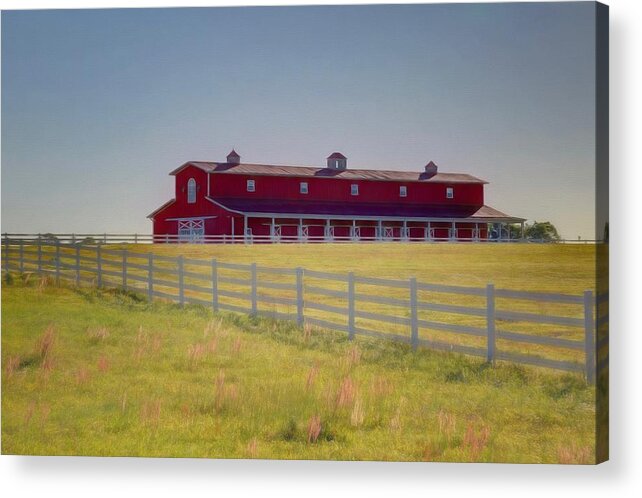 Barns Acrylic Print featuring the photograph Rural Alabama by Donna Kennedy