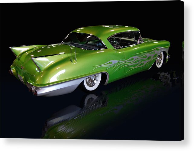 Cadillac Acrylic Print featuring the photograph Scraped Too by Bill Dutting