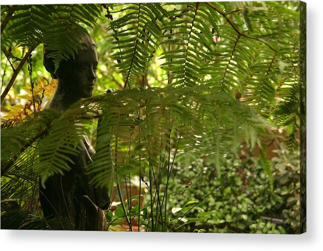 Statue Acrylic Print featuring the photograph Serenity by Gary Gunderson