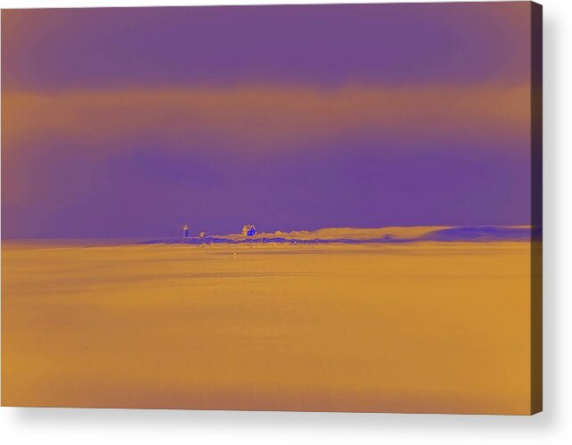 Seascape Acrylic Print featuring the photograph Straitsmouth Dream by Matt Cegelis