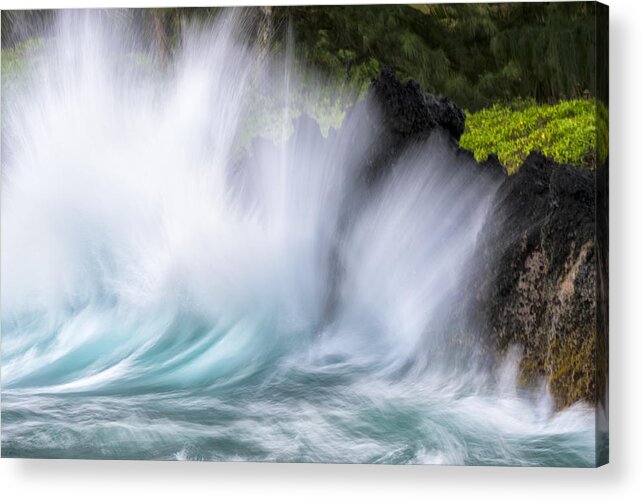 Art Acrylic Print featuring the photograph Wave Chaos by Jon Glaser