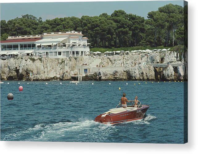 People Acrylic Print featuring the photograph Hotel Du Cap-eden-roc by Slim Aarons