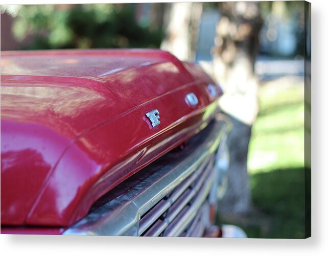 Ford Acrylic Print featuring the photograph Ford Pickup by Fred DeSousa