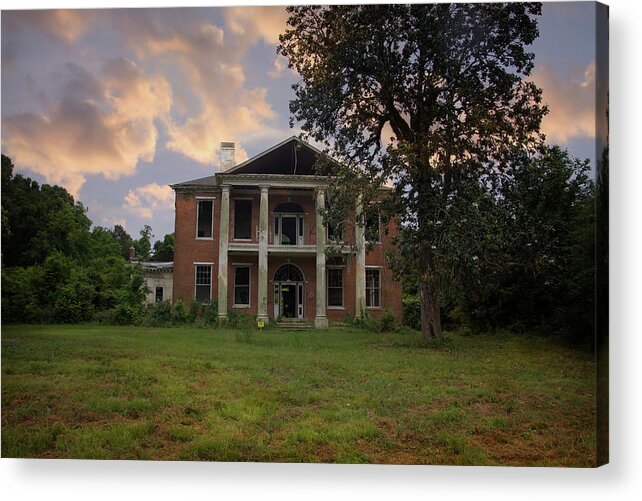 Abandoned Acrylic Print featuring the photograph Left Behind by Kelly Gomez