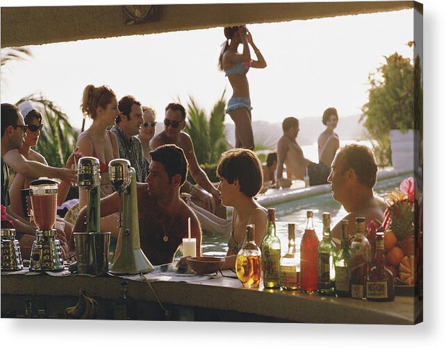 Spa Acrylic Print featuring the photograph Villa Vera by Slim Aarons