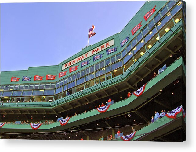 Red Sox Acrylic Print featuring the photograph Fenway's 100th #2 by Joann Vitali