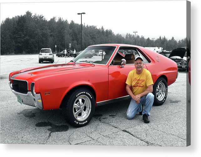 Amx Acrylic Print featuring the photograph AMX by Rik Carlson