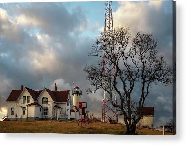 Eastern Point Lighthouse Acrylic Print featuring the photograph Eastern Point Light - Gloucester, MA by Joann Vitali