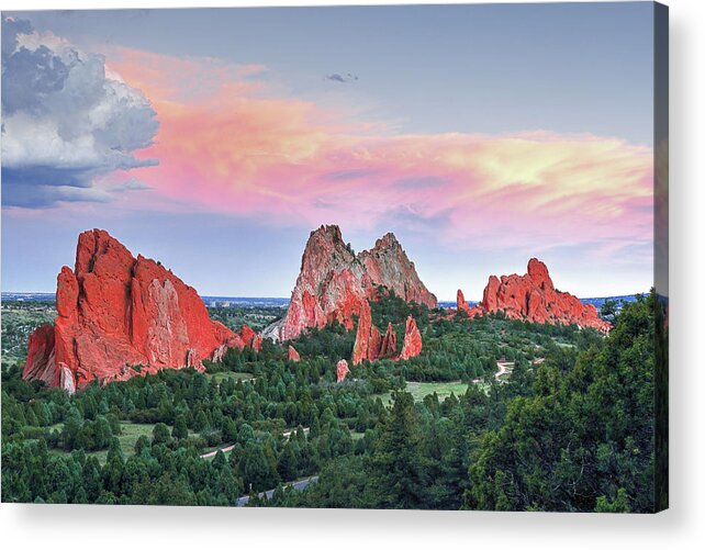 Garden Of The Gods Acrylic Print featuring the photograph Gotg 9768 by Rick Perkins