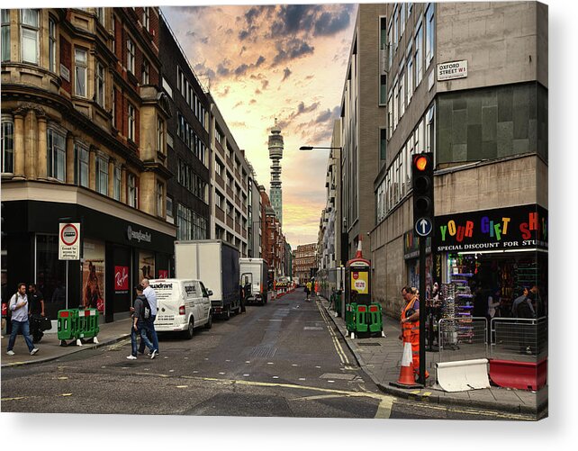 Cityscape Acrylic Print featuring the photograph Once In London by Aleksandrs Drozdovs