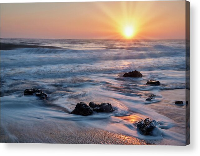 Landscape Acrylic Print featuring the photograph St. Augustine Dawn II by Jon Glaser