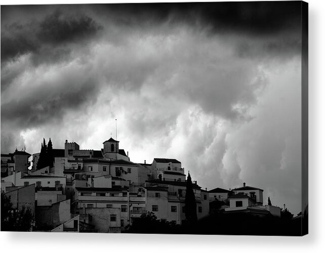 Storm Acrylic Print featuring the photograph Storm by Gary Browne