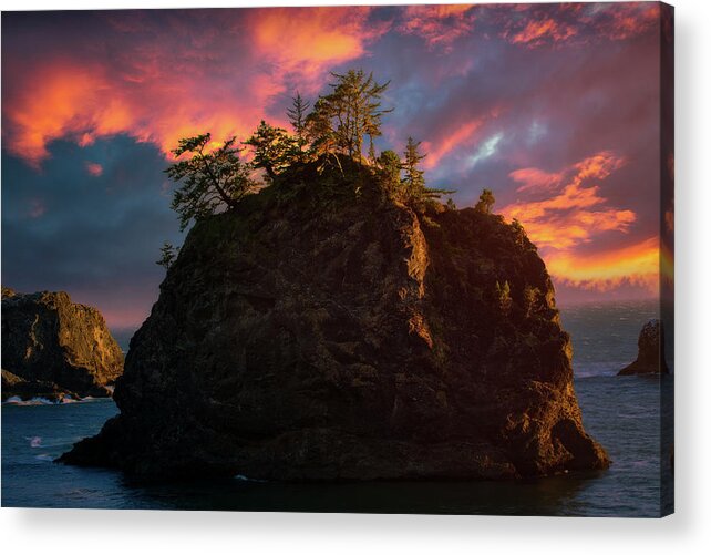 Thors Well Acrylic Print featuring the photograph The Secret Beach by Emmanuel Panagiotakis