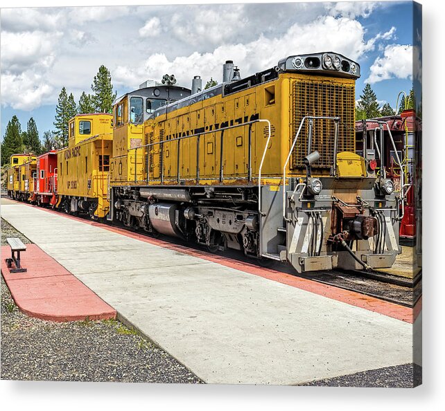 Engine Acrylic Print featuring the photograph Engine #1042 by Thomas Hall