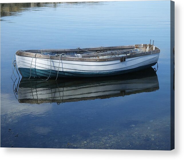 Boats Acrylic Print featuring the photograph Afloat by Mark Alan Perry