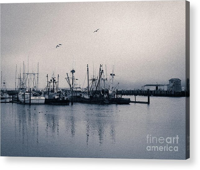 Fishing Acrylic Print featuring the photograph Fishing Boats Columbia River IIi by Susan Parish