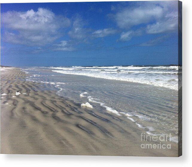 Beach Acrylic Print featuring the photograph Island by Mark Messenger