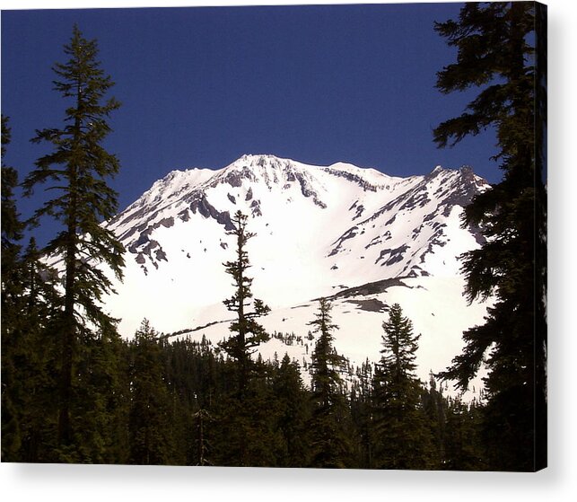 Landscape Acrylic Print featuring the photograph Mount Shasta by Daniel Larsen