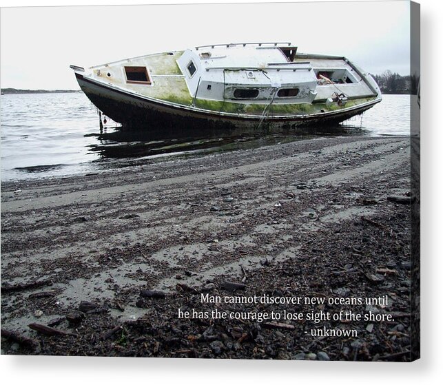 Boats Acrylic Print featuring the photograph New Oceans by Mark Alan Perry
