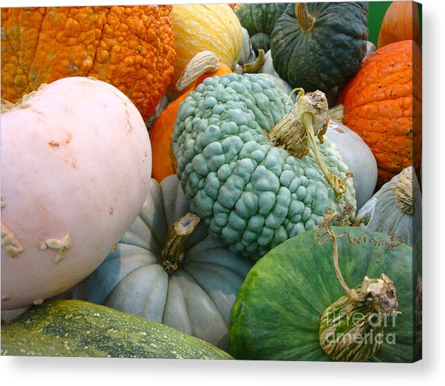 Cathy Dee Janes Acrylic Print featuring the photograph Abundant Harvest by Cathy Dee Janes
