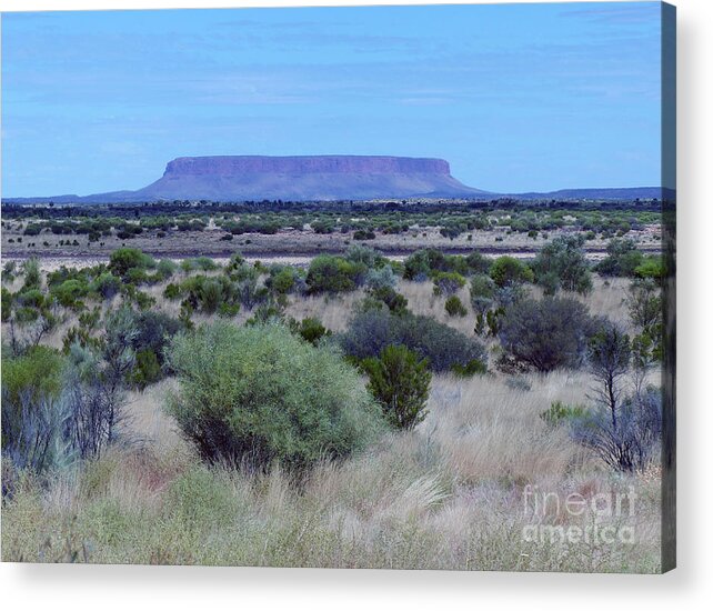 Mt.conner Acrylic Print featuring the photograph Mount Conner - Northern Territory by Phil Banks