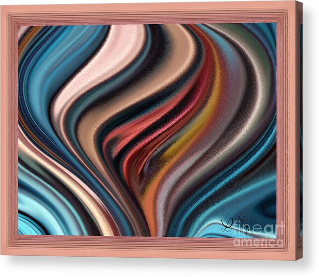 Confluence Acrylic Print featuring the digital art Confluence Of Your Ideas by Leo Symon